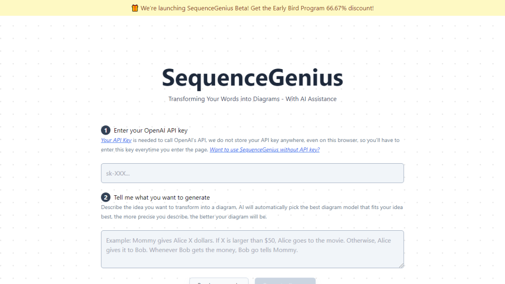 SequenceGenius - AI Technology Solution