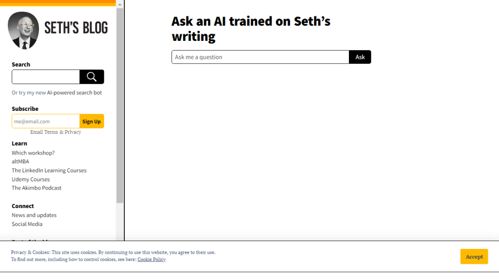 Seths Chatbot - AI Technology Solution