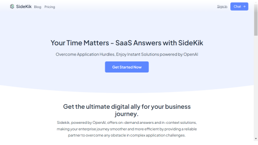 SideKik - AI Technology Solution