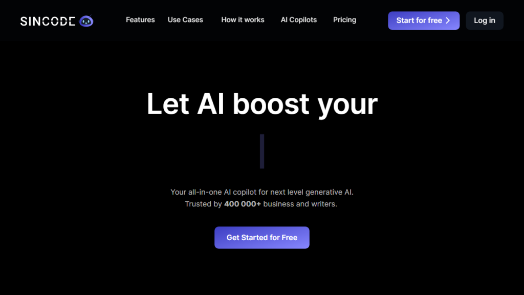 SinCode AI - AI Technology Solution