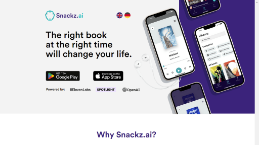 SnackzAI - AI Technology Solution