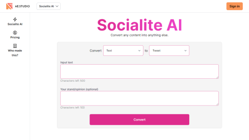 Socialiteai - AI Technology Solution