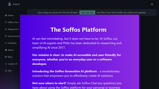 Soffos AI - AI Technology Solution