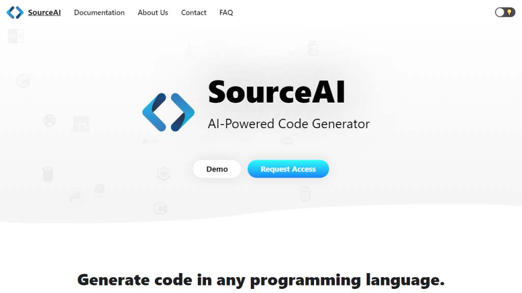 SourceAI - AI Technology Solution