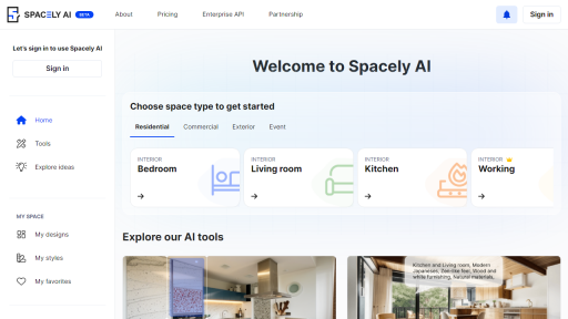 Spacely - AI Technology Solution