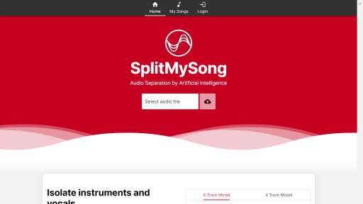 Splitmysong - AI Technology Solution