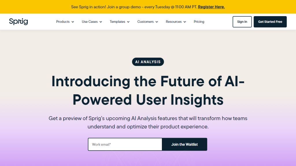 Sprig And 1472 Other Alternative AI Tools for Data Analytics