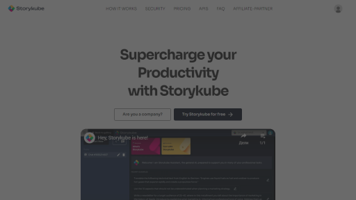 Storykube - AI Technology Solution