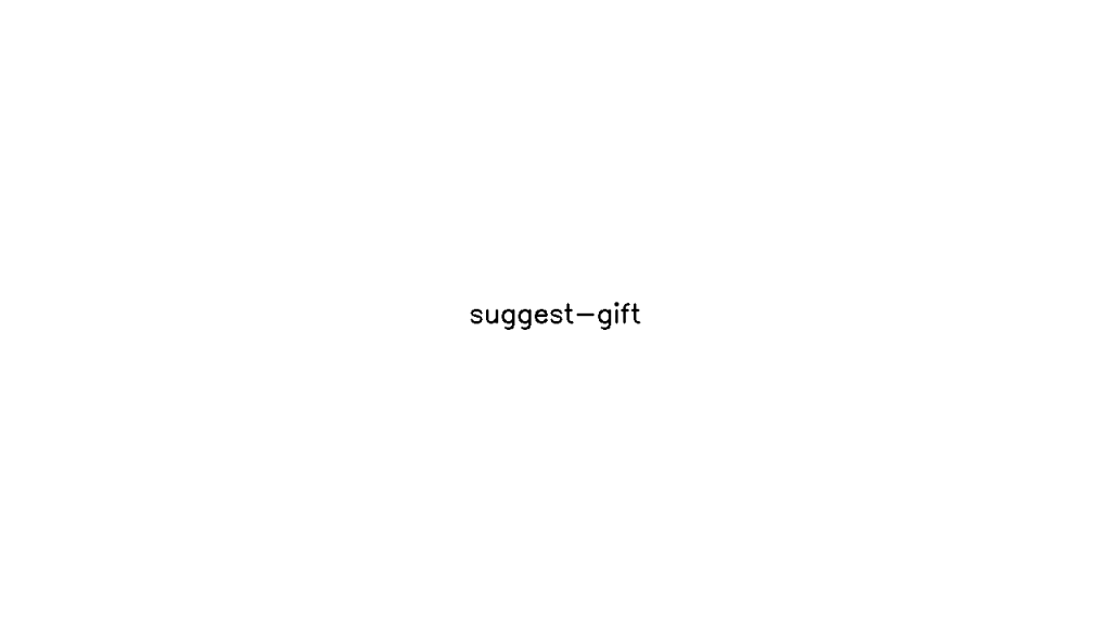 Suggest Gift - AI Technology Solution