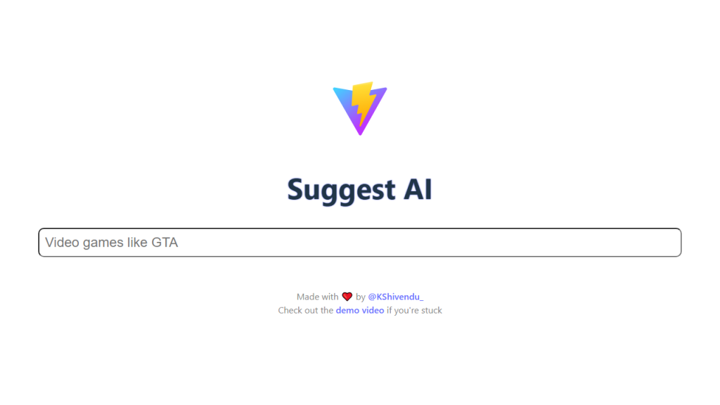 SuggestAI - AI Technology Solution