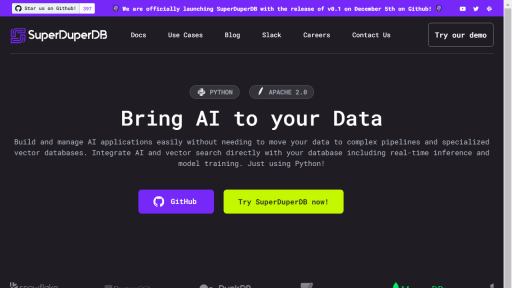 SuperDuperDB - AI Technology Solution