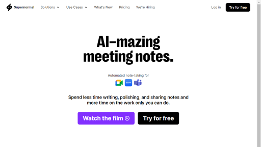 Supernormal - AI Technology Solution