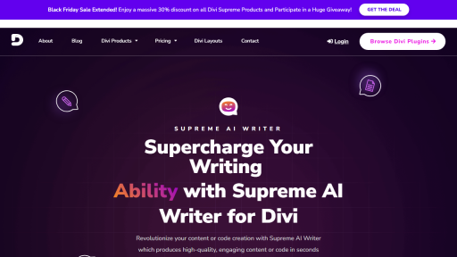 Supreme AI Writer - AI Technology Solution