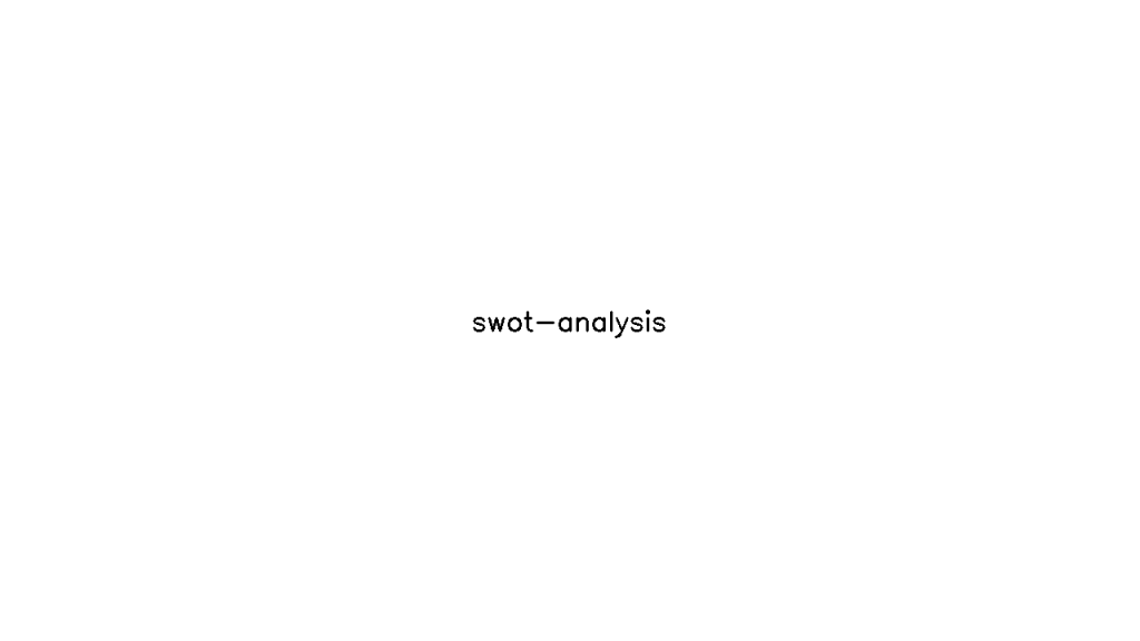 SWOT Analysis - AI Technology Solution