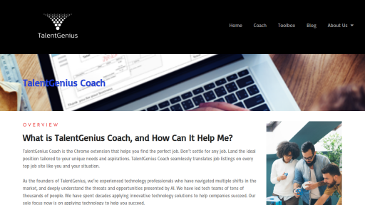 TalentGenius Coach - AI Technology Solution