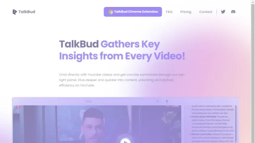 TalkBud - AI Technology Solution