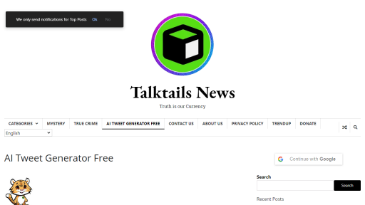 Talktails - AI Technology Solution