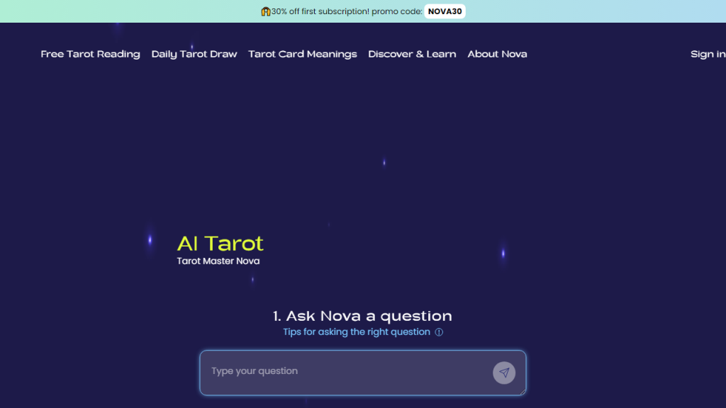 Tarotnova - AI Technology Solution