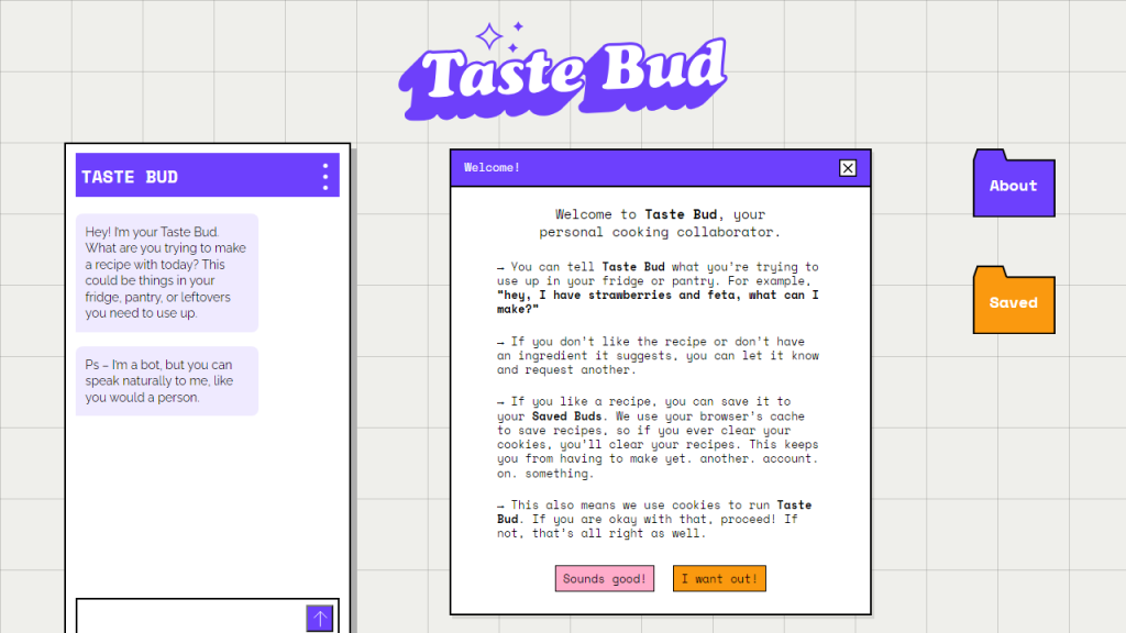 Taste Bud - AI Technology Solution