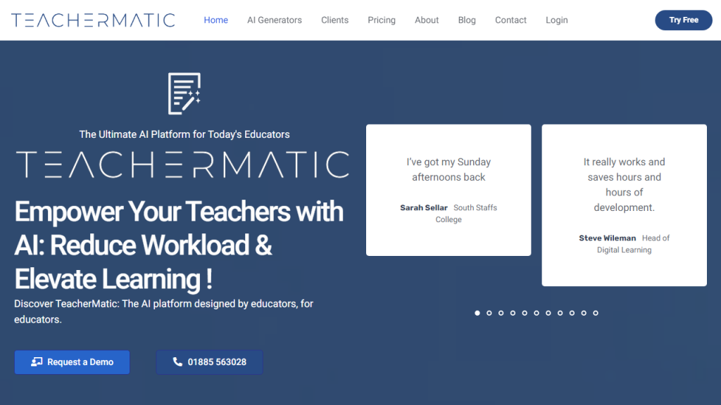 TeacherMatic - AI Technology Solution