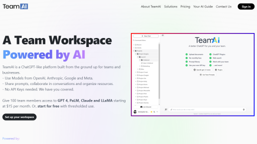 TeamAI - AI Technology Solution