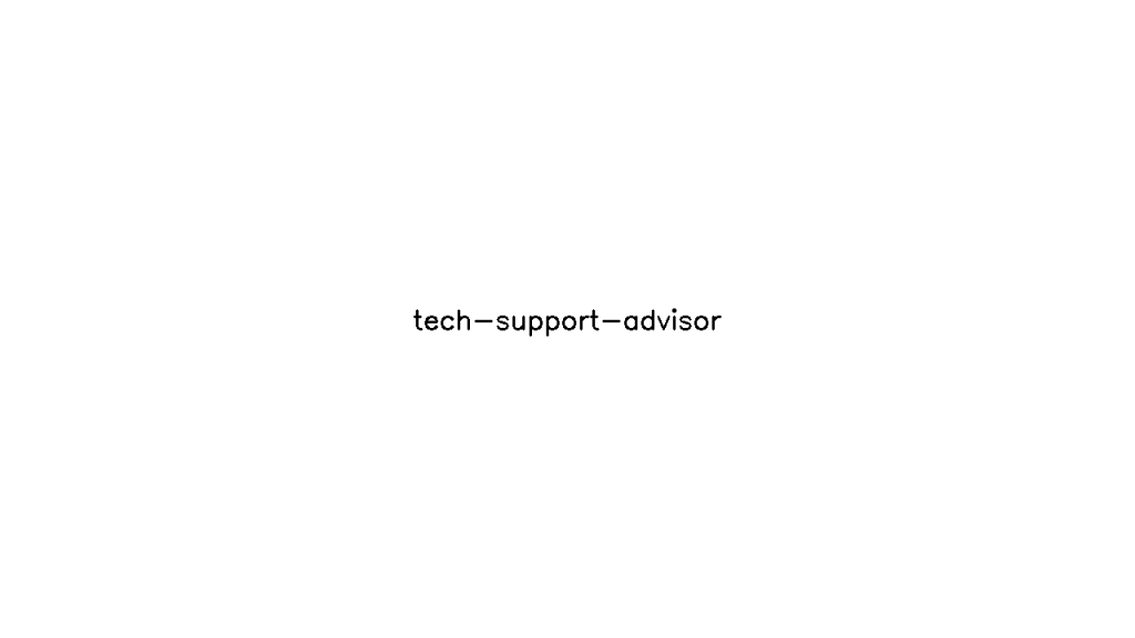 Tech Support Advisor - AI Technology Solution