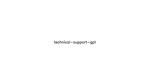 Technical Support GPT - AI Technology Solution