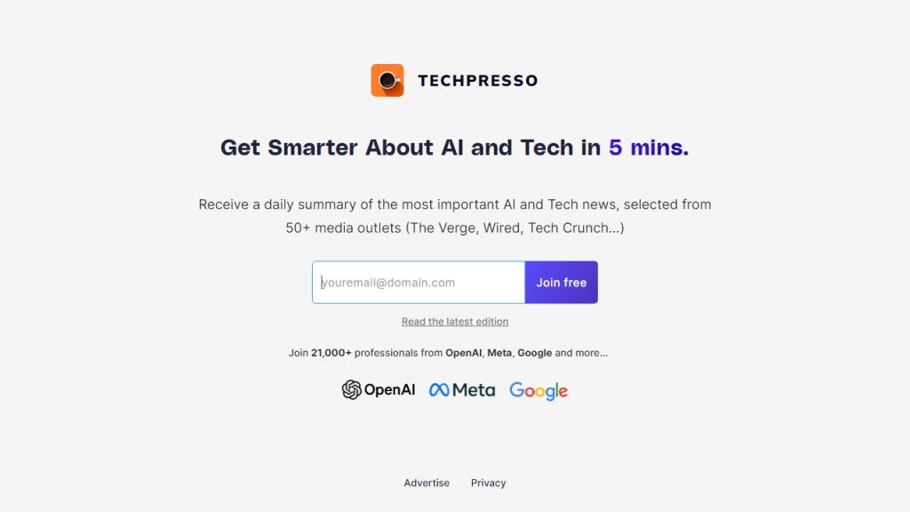 Techpresso - AI Technology Solution