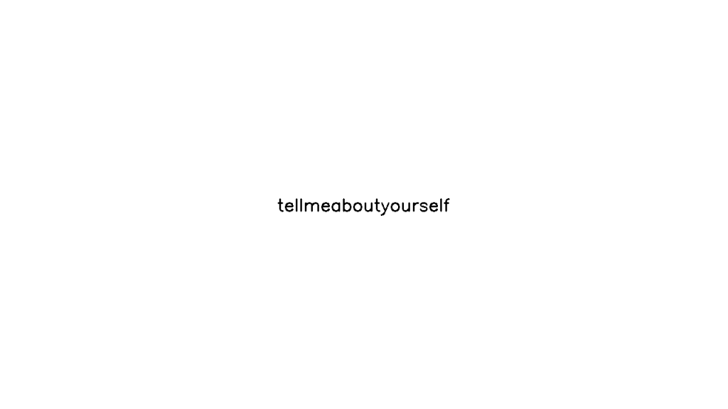 Tellmeaboutyourself - AI Technology Solution