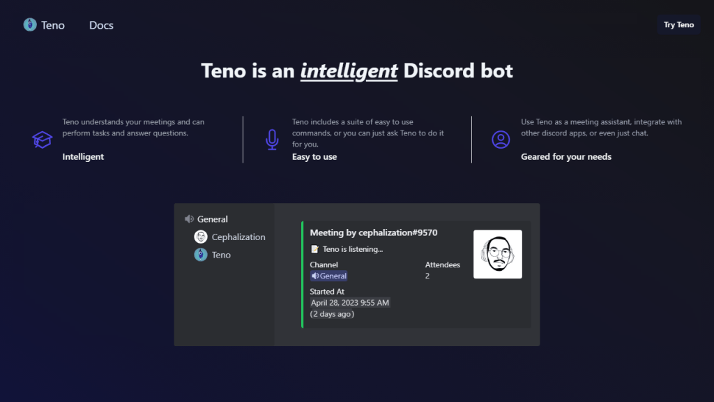 Teno - AI Technology Solution