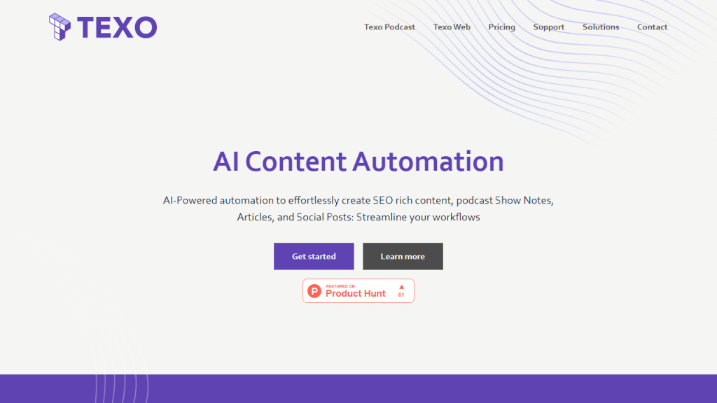 Texo - AI Technology Solution