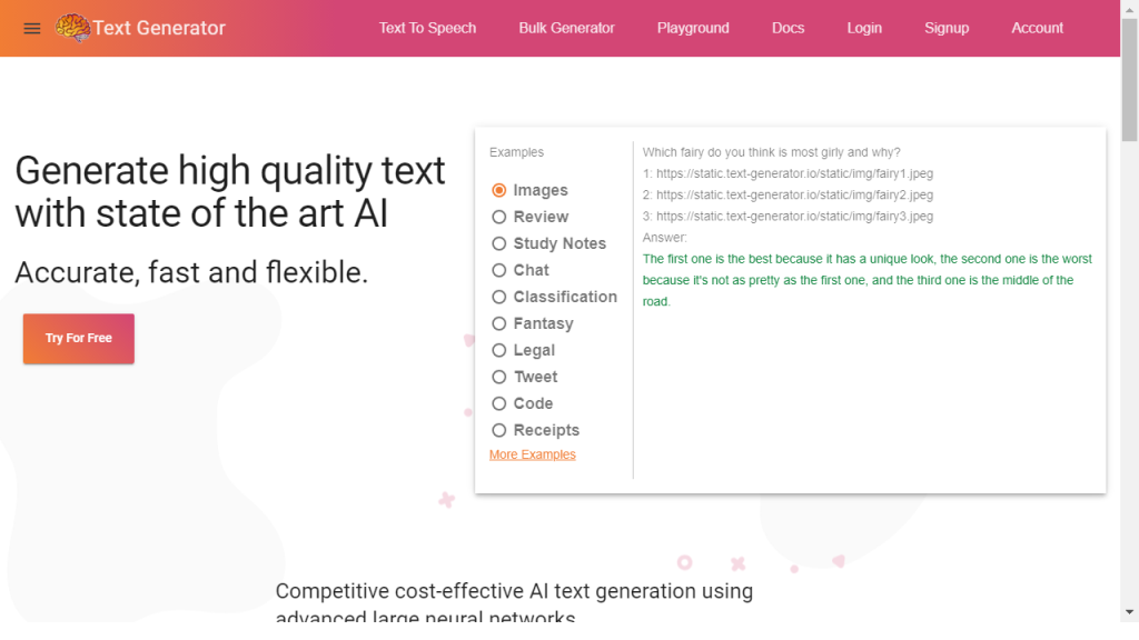 Text-Generator - AI Technology Solution