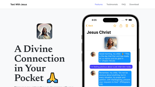 TextwithJesus - AI Technology Solution