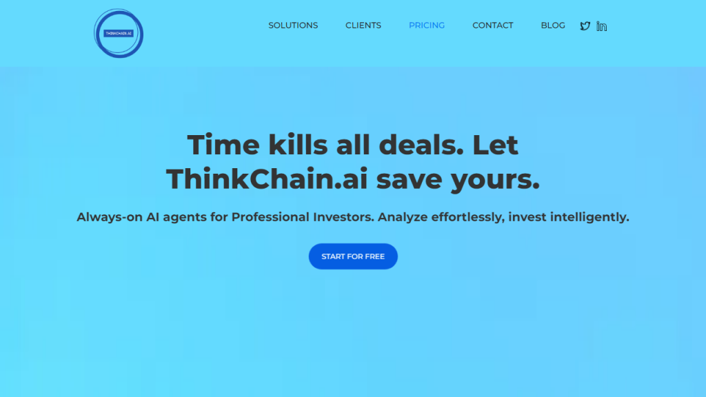 ThinkChain - AI Technology Solution