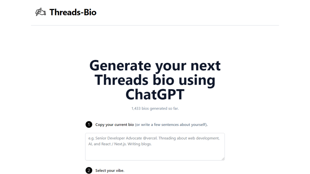 Threads Bio - AI Technology Solution