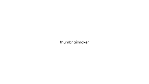 ThumbnailMaker - AI Technology Solution