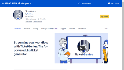 TicketGenius - AI Technology Solution