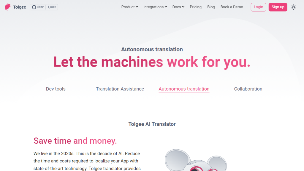 Tolgee AI Translator - AI Technology Solution