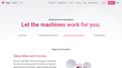 Tolgee AI Translator - AI Technology Solution