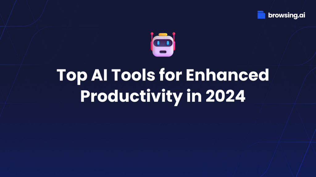 Top AI tools for productivity