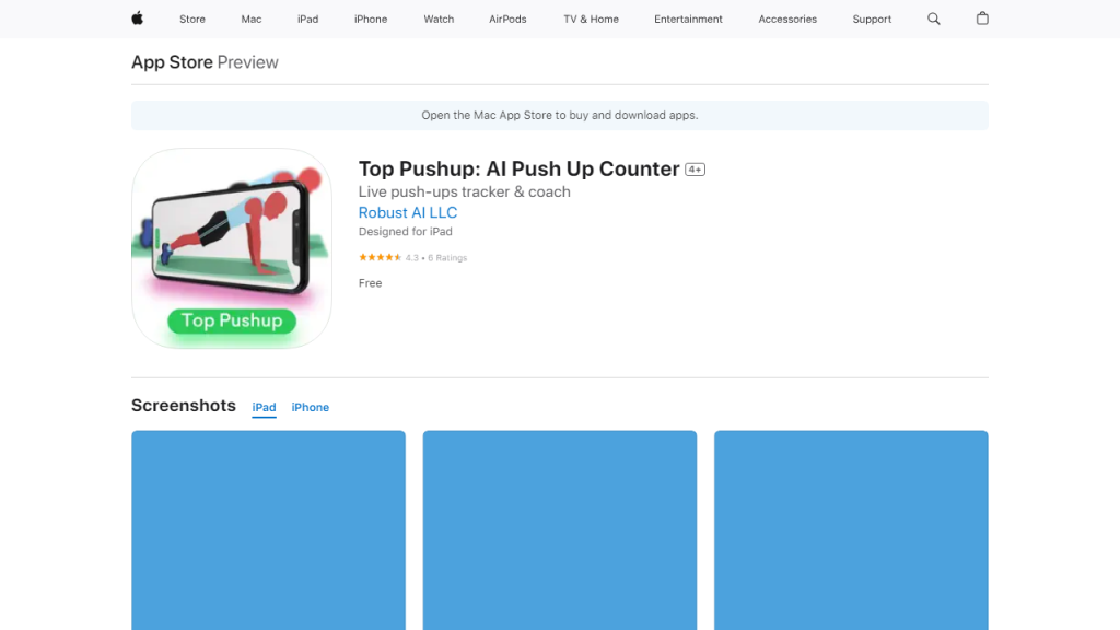 Top Pushup - AI Technology Solution