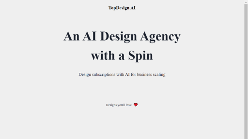 TopDesign - AI Technology Solution