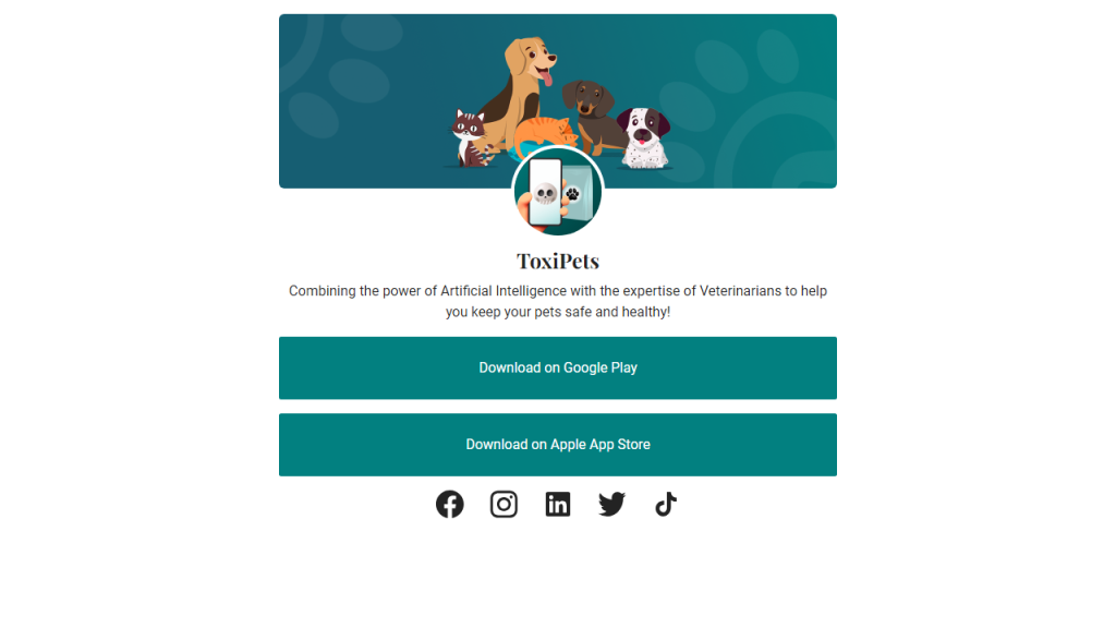 Toxipets - AI Technology Solution