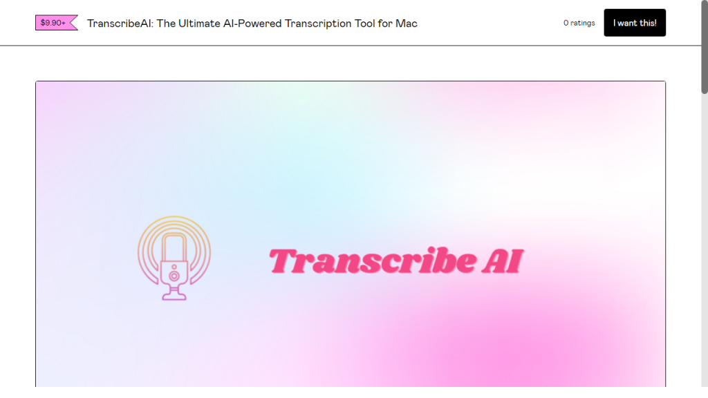 TranscribeAI - AI Technology Solution