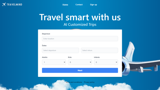 TravelMind - AI Technology Solution