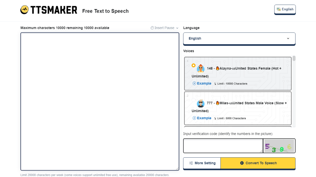 TTSMaker - AI Technology Solution