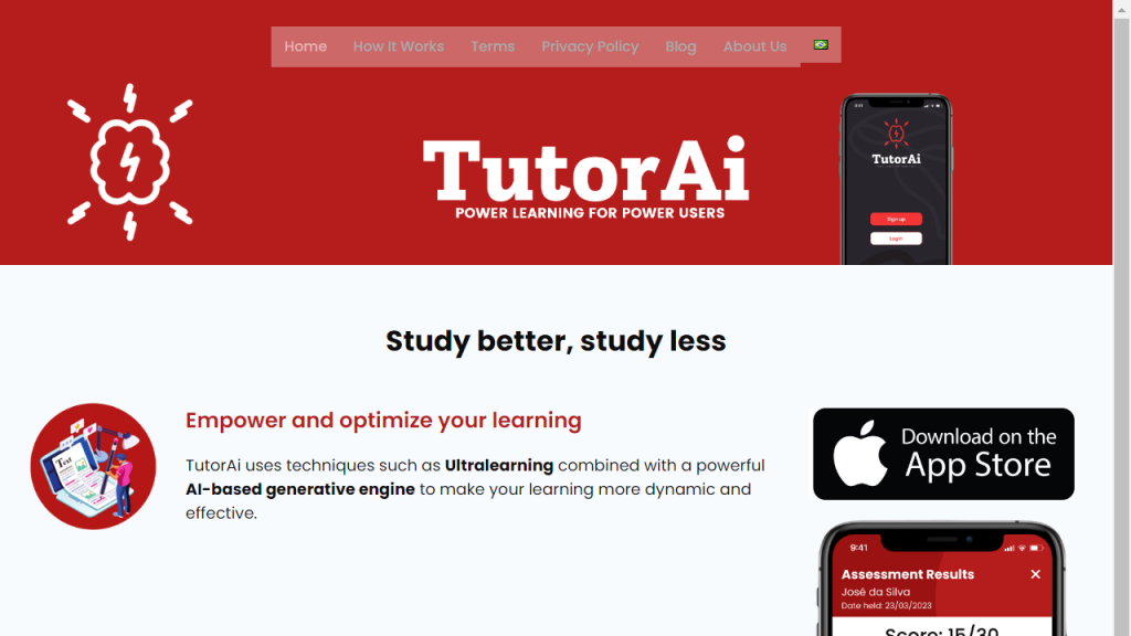 TutorAi App - AI Technology Solution