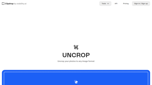 Uncrop by Stability AI - AI Technology Solution