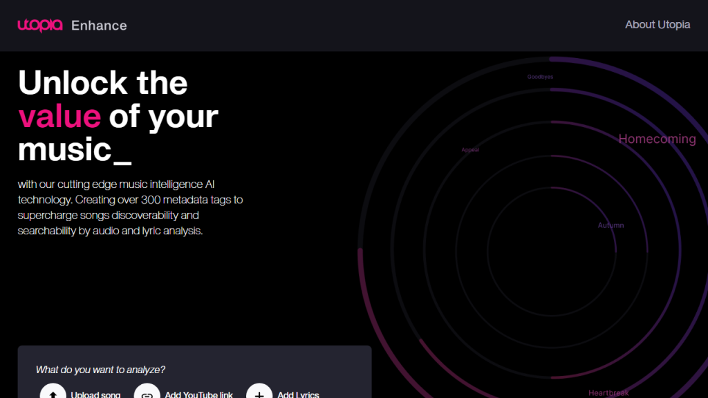 Utopia music - AI Technology Solution