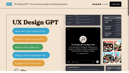 UX Design GPT - AI Technology Solution